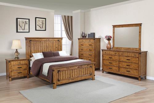 4 PCS BEDROOM SET-COA 205261F-S4