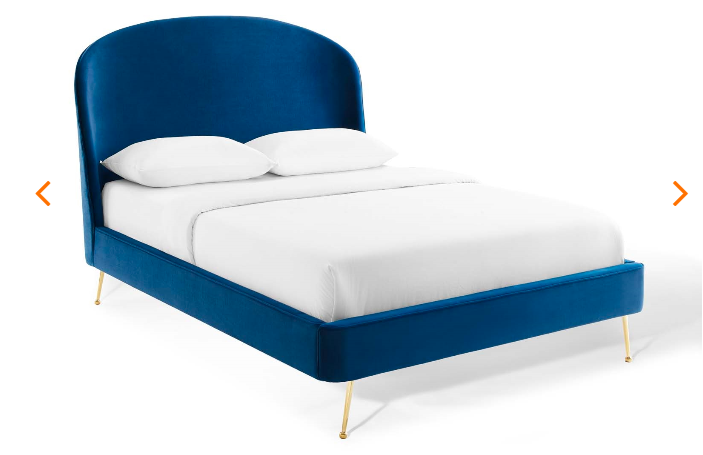 QUEEN BED FRAME MOD-6131-NAV
