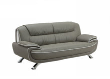 Load image into Gallery viewer, 2 PCS GRAY SOFA AND LOVESEAT #405GU