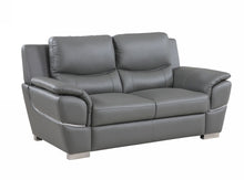 Load image into Gallery viewer, 2PCS GRAY SOFA AND LOVESEAT #4572GU