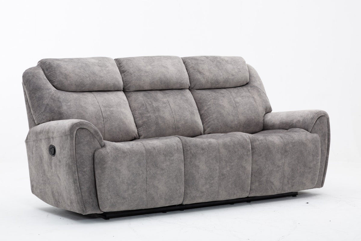 2PCS GRAY SOFA AND LOVESEAT #5008GU