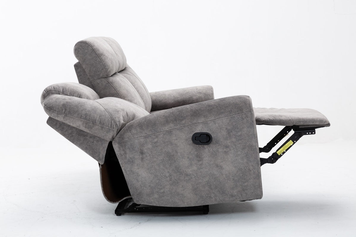 2PCS GRAY SOFA AND LOVESEAT #5008GU