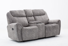 Load image into Gallery viewer, 2PCS GRAY SOFA AND LOVESEAT #5008GU