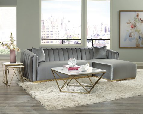 SOFA CHAISE 509490-COA