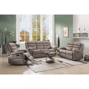 RECLINER SOFA & LOVESEAT 53665/6-ACM