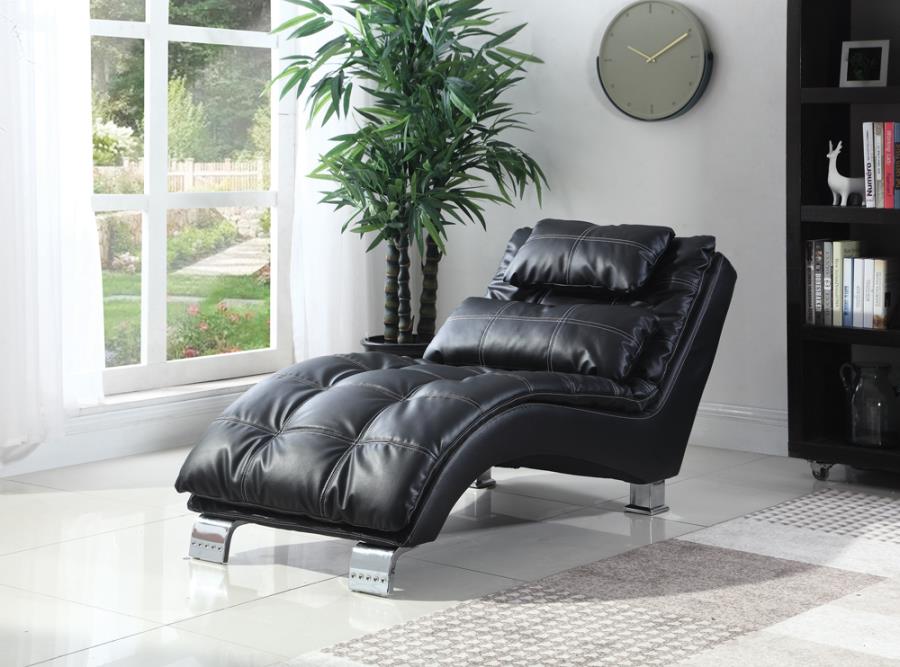 Casual Contemporary Living Room Chaise-COA 550075