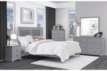 Load image into Gallery viewer, 4PCS QUEEN BEDROOM SET #1519GY HM