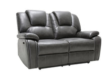 Load image into Gallery viewer, 2PCS GRAY POWER RECLINING SOFA AND LOVESEAT #7993GU