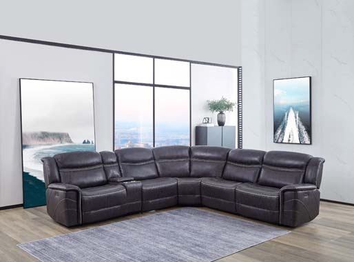 RECLINER SECTIONAL 609360-COA
