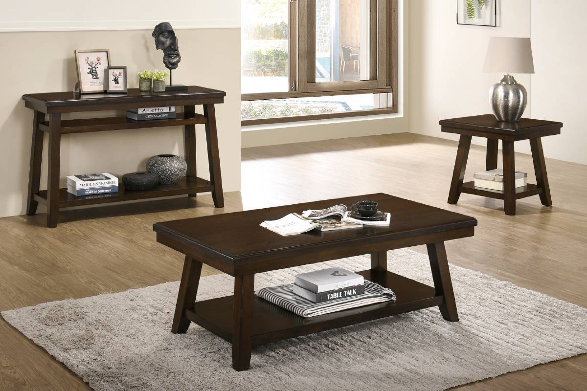COFFEE & 2 SIDE TABLE F6381/2-POU