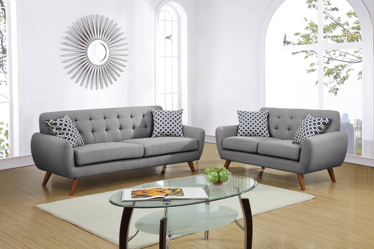 2 PCS SOFA SET F6912-POU