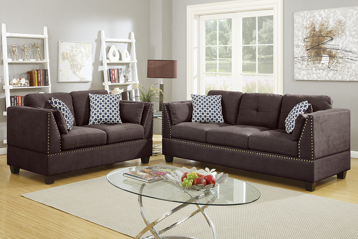 2 PCS SOFA SET 6917-POU