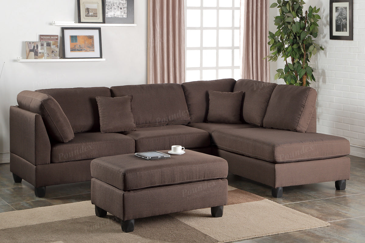 3 PCS SECTIONAL SOFA F7605-POU