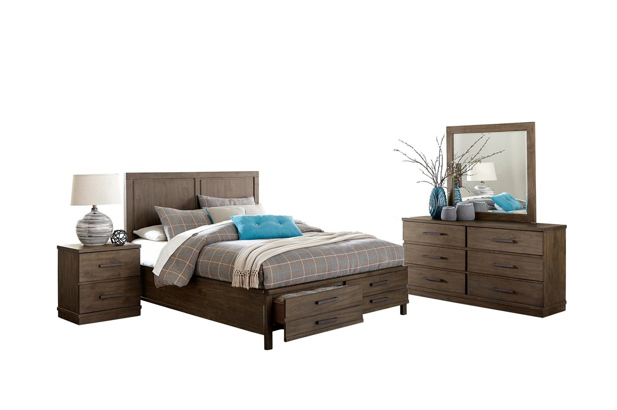 4PCS QUEEN BEDROOM SET #1769HM