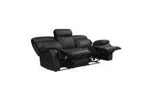RECLINER SOFA & LOVESEAT 8326BLK-HE