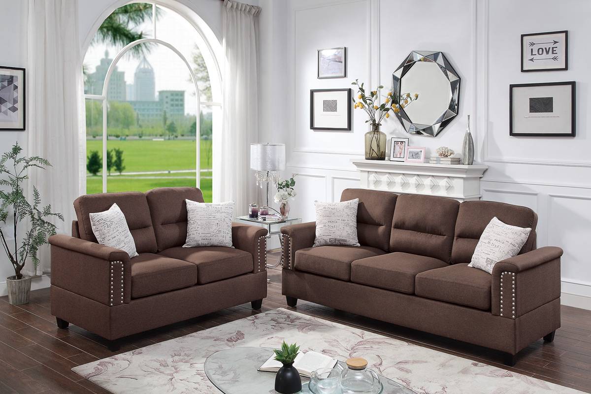 2 PCS SOFA SET 8811-POU
