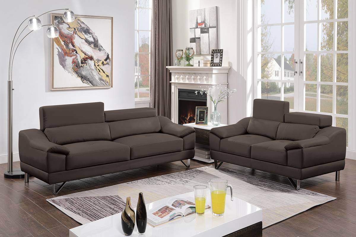2 PCS SOFA SET 8817-POU