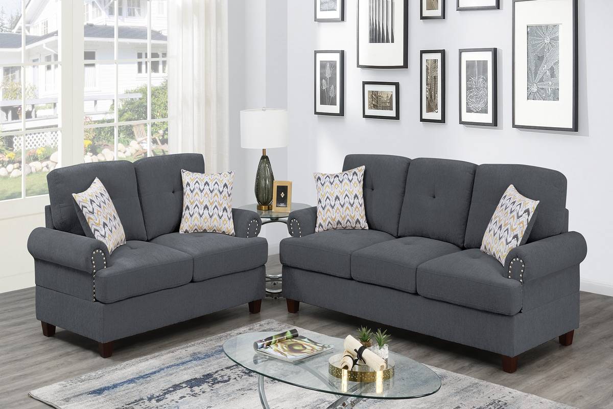 2 PCS SOFA SET F8837-POU