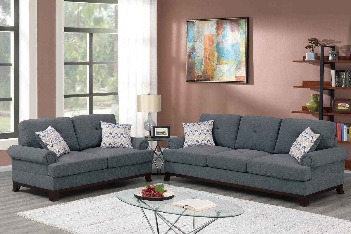2 PCS SOFA SET F8840-POU