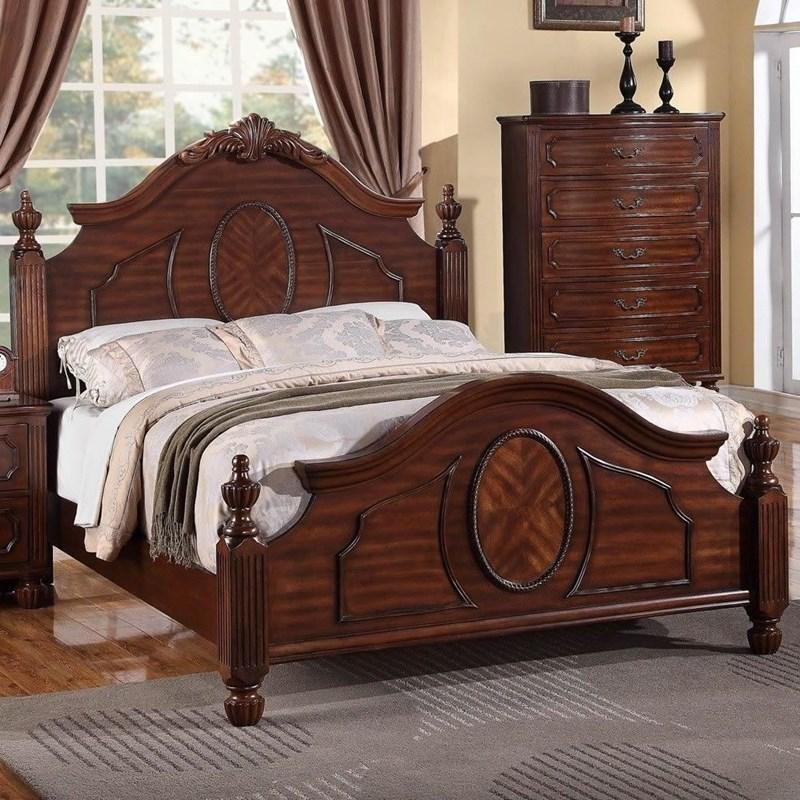 QUEEN BED FRAME ONLY 9141Q-POU