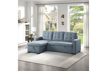 REVERSIBLE SOFA CHAISE 9714BU-HE