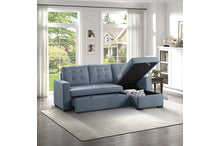 REVERSIBLE SOFA CHAISE 9714BU-HE