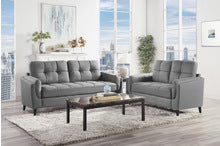 SOFA & LOVESEAT 9340GY-HE