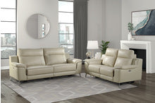 POWER RECLINER SOFA & LOVESEAT 9360BEG-HE