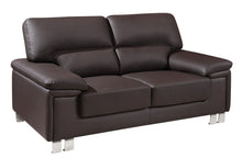 Load image into Gallery viewer, 2 PCS BROWN SOFA AND LOVESEAT #9399GU