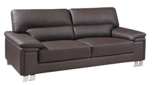 Load image into Gallery viewer, 2 PCS BROWN SOFA AND LOVESEAT #9399GU