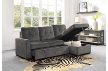 REVERSIBLE SOFA CHAISE 9402DGY-HE