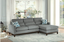 SOFA CHAISE 9890GY-HE