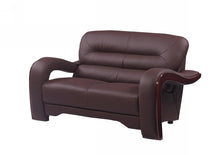 Load image into Gallery viewer, 2 PCS BROWN SOFA AND LOVESEAT #992GU
