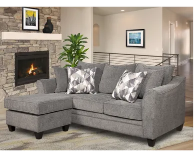 SOFA CHAISE SLATE ATLANTIS-4HOM
