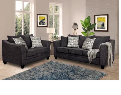 SOFA CHAISE NAVY ATLANTIS-4HOM