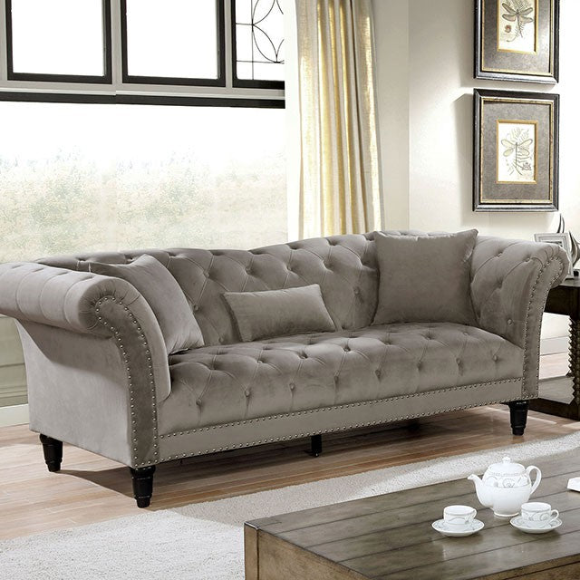 SOFA & LOVESEAT 6210GY MADE IN USA-FOA