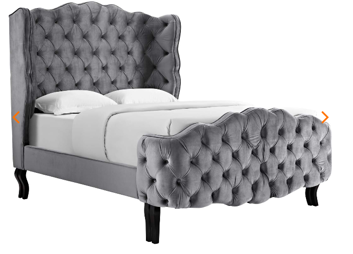 QUEEN BED FRAME MOD-5804-GRY