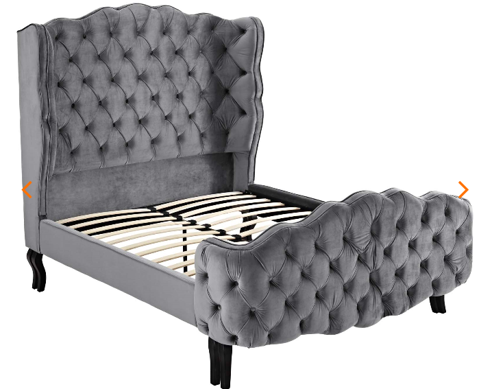 QUEEN BED FRAME MOD-5804-GRY