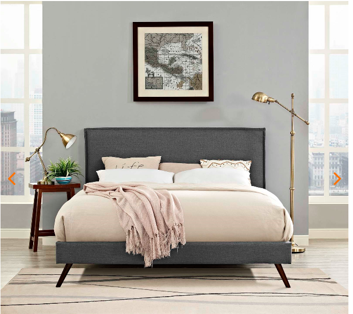 QUEEN BED FRAME MOD-5904-GRY
