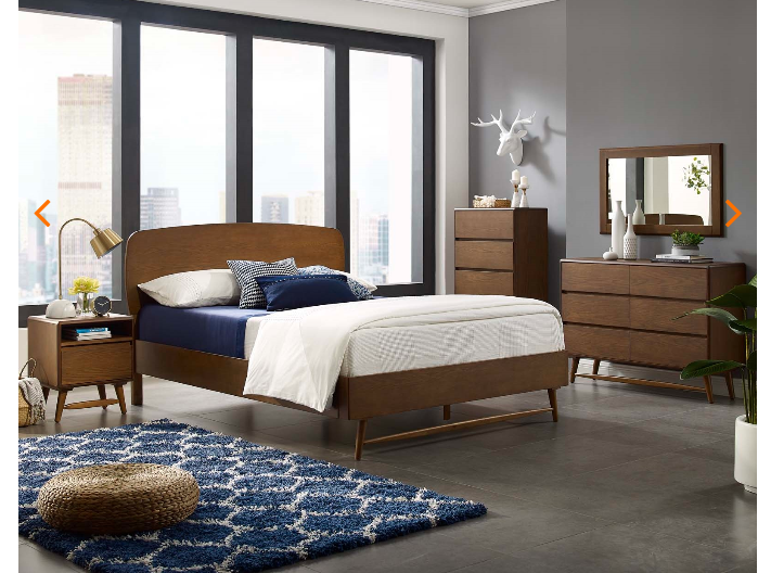QUEEN BED FRAME MOD-5832-CHN