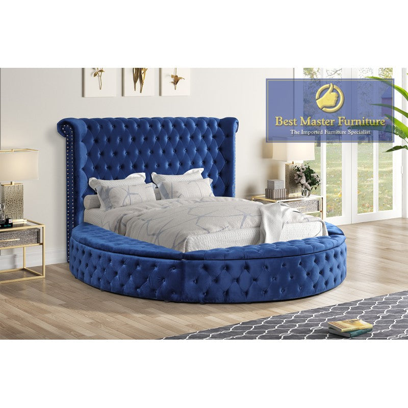 ROUND BED With Storage  BM-YY138