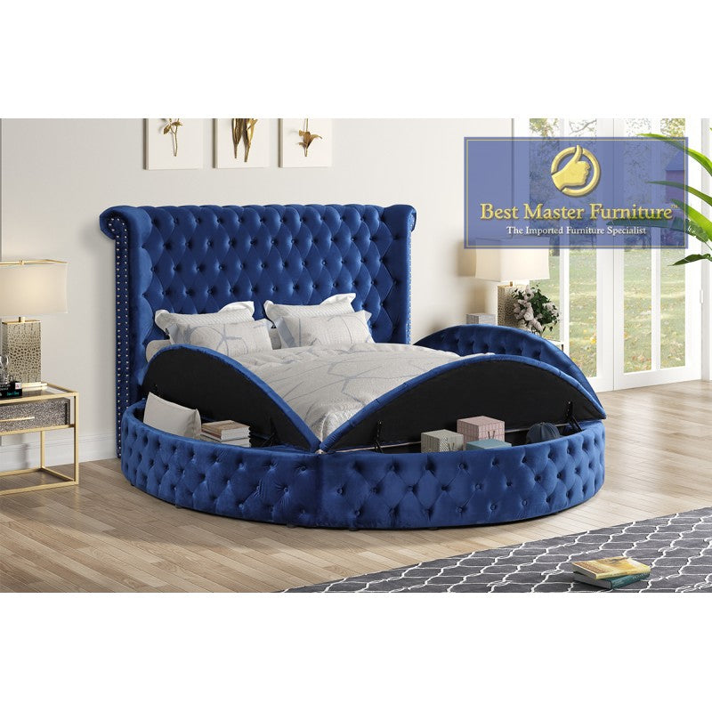 ROUND BED With Storage  BM-YY138