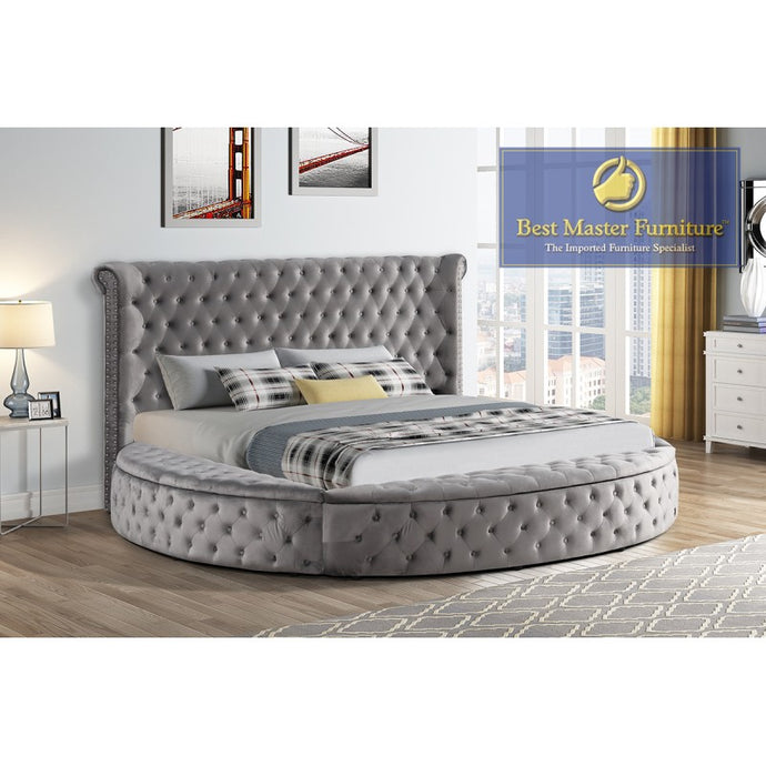 ROUND BED With Storage  BM-YY138