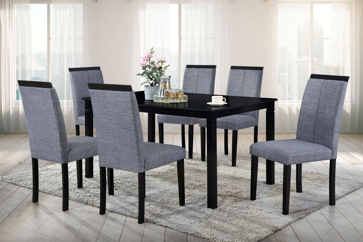 7 PCS DINING SET CARLA CBF