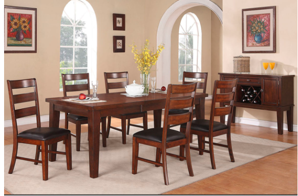 7 PCS DINING SET F2207/F1283-POU
