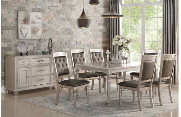 7 PCS DINING SET- F2432/F1705-POU