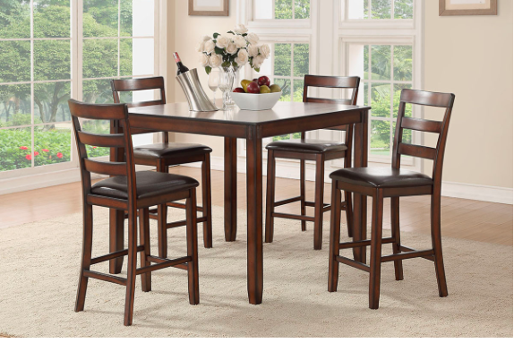 5 PCS DINING SET 2546-POU