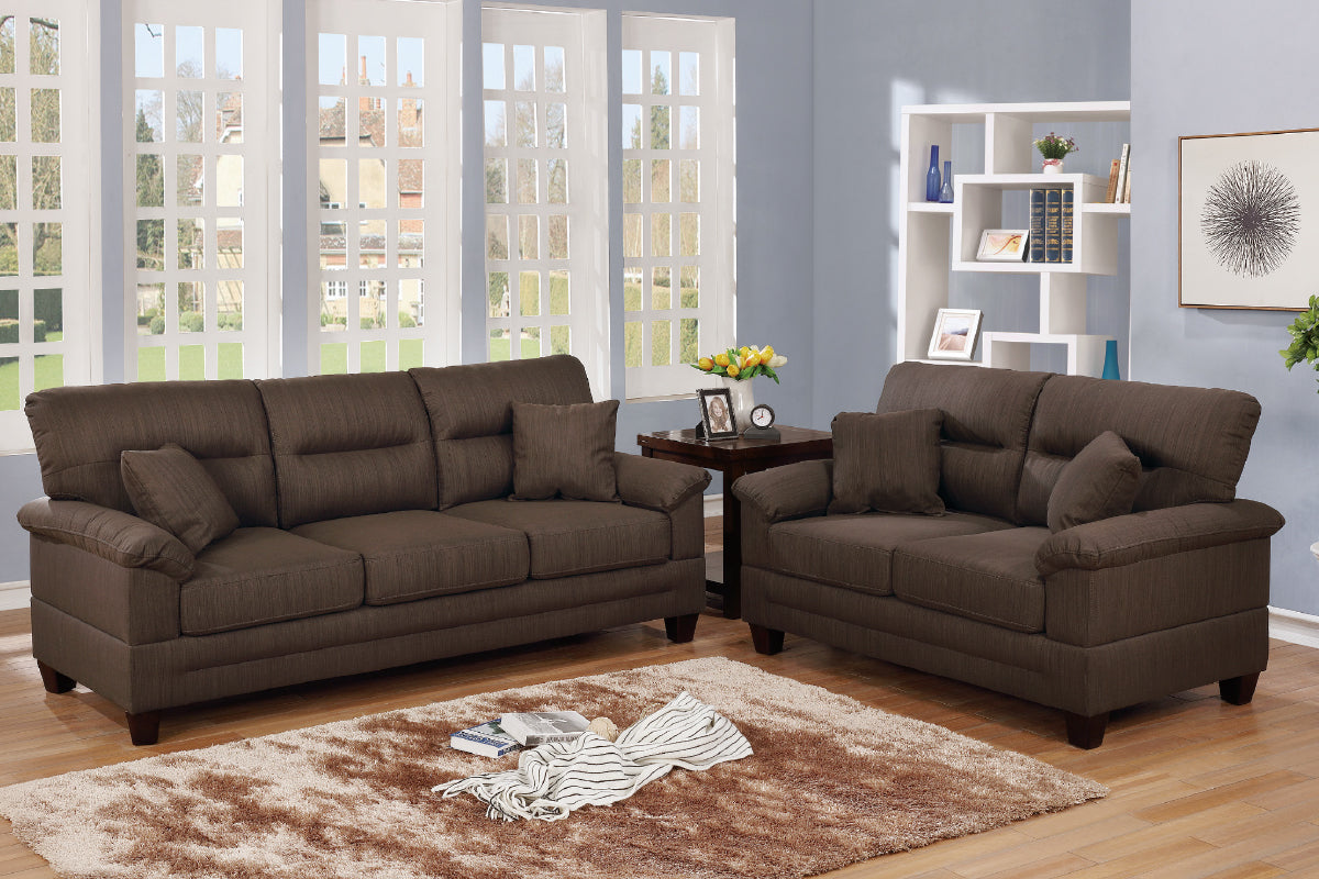 2 PCS SOFA SET 6406-POU