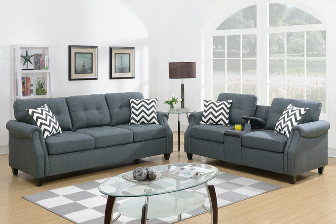 2 PCS SOFA SET F6411-POU