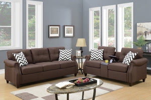 2 PCS SOFA SET 6413-POU